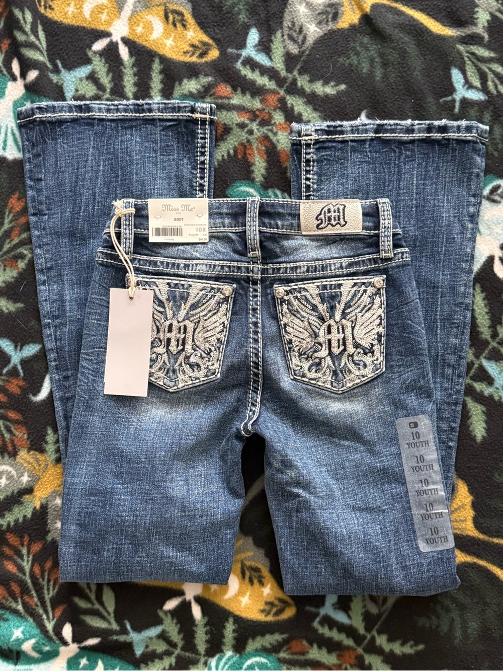 Miss Me Kids Bootcut Jeans – Size 10R NWT